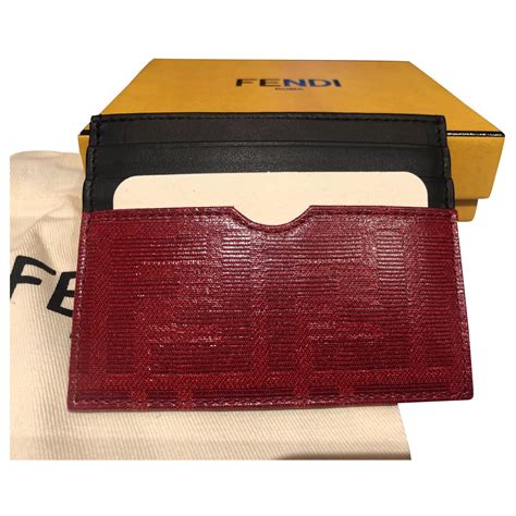 fendi card wallet